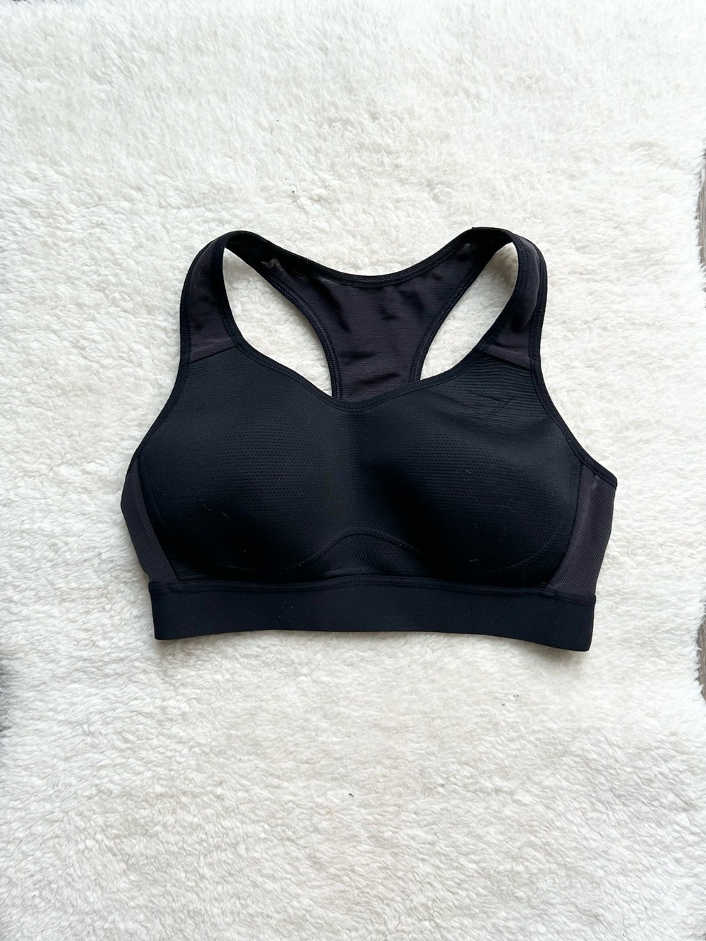 Gymshark Black Racerback High Support Sports Bra